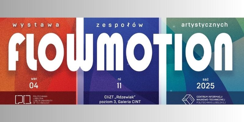 grafika plakatu Flowmotion