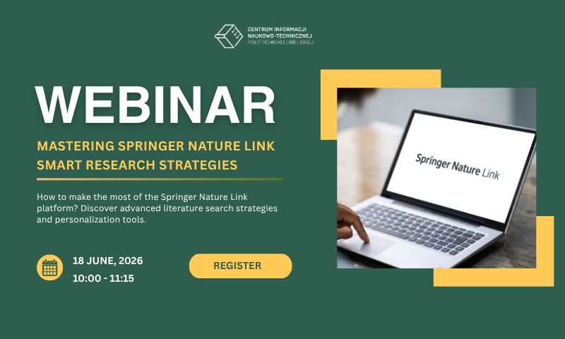 Webinar: Mastering Springer Nature Link - Smart Research Strategies