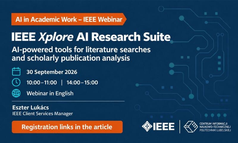 AI in Academic Work – Free IEEE Webinar