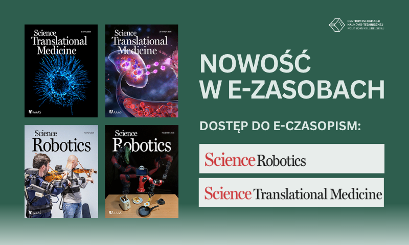 Nowe czasopisma z grupy Science w zasobach elektronicznych biblioteki