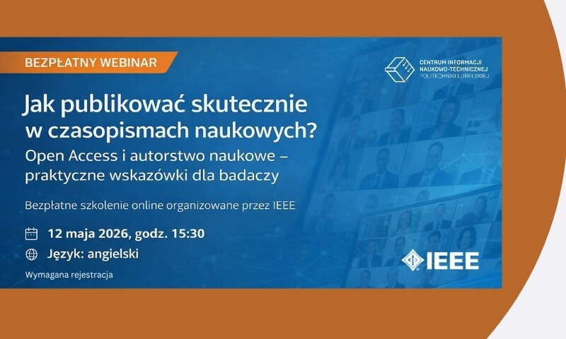 Szkolenie online: Open Access i autorstwo naukowe – praktyczne wskazówki dla badaczy