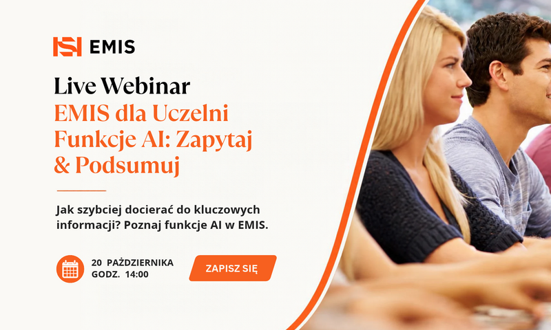Webinar EMIS: Funkcje AI: Zapytaj & Podsumuj